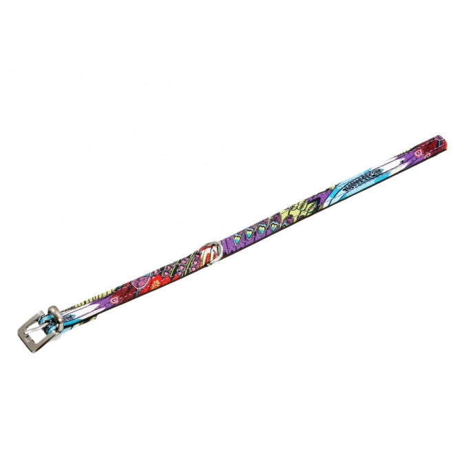 Karlie Halsband Peacock - Grün/Schwarz